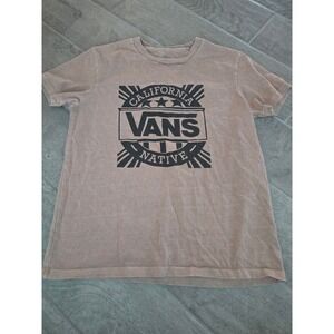 Vans California Native‎ Graphic T Shirt Short Sleeve Casual Top Small